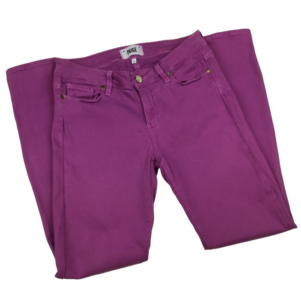 Paige VERDUGO Ankle Skinny Jeans 28 Fandango Color